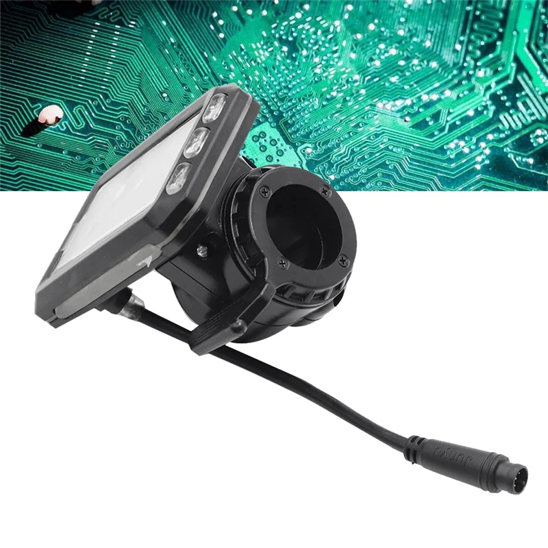 

A66P-1 Piece For JP Electric Scooter LCD Display Meter 36V-60V Dashboard LCD Power Speed Display Meter