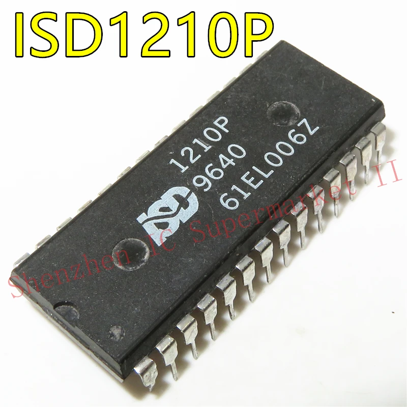 ISD1210P chip Single-Chip Voice Record/Playback Devices 10- and 12-Second Durations