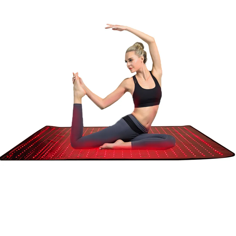 

180*90cm LED 660nm 850nm Red Light Therapy Sauna Blanket Full Body Therapy Hydrotherapy Pain Relief
