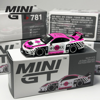 MINIGT 1:64 Pink Silhouette S15 SILVIA  alloy car model 781