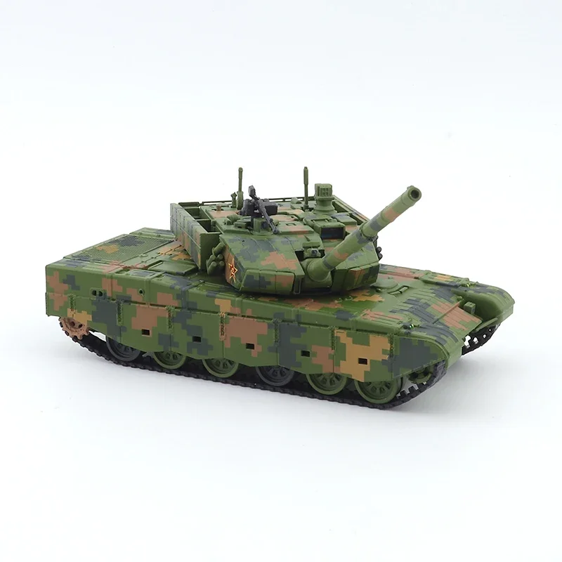 XCARTOYS 1/64 Alloy Die Cast Car Tank Model Toy 99A Main Battle Tank - Green Digital Camouflage Diecast Alloy Collection Gift