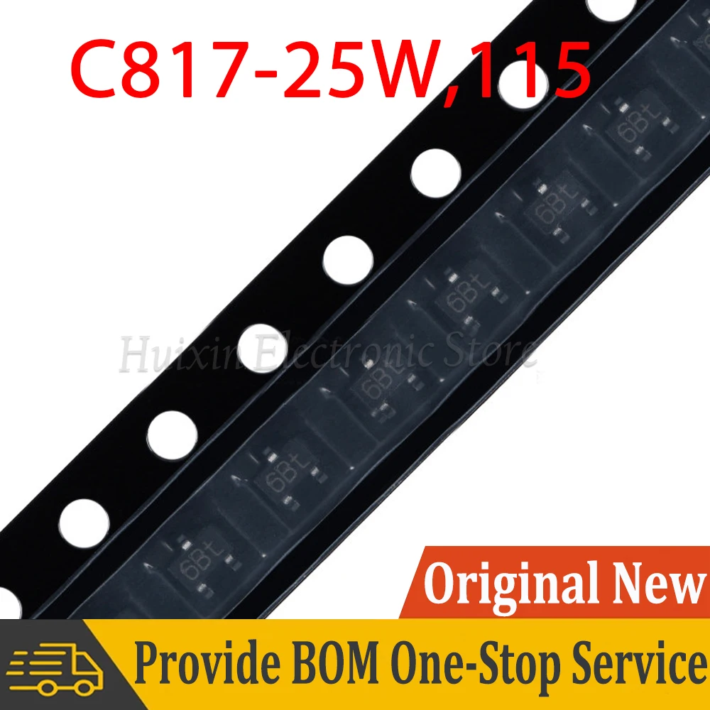 20Pcs BC817-25 SOT2… - image