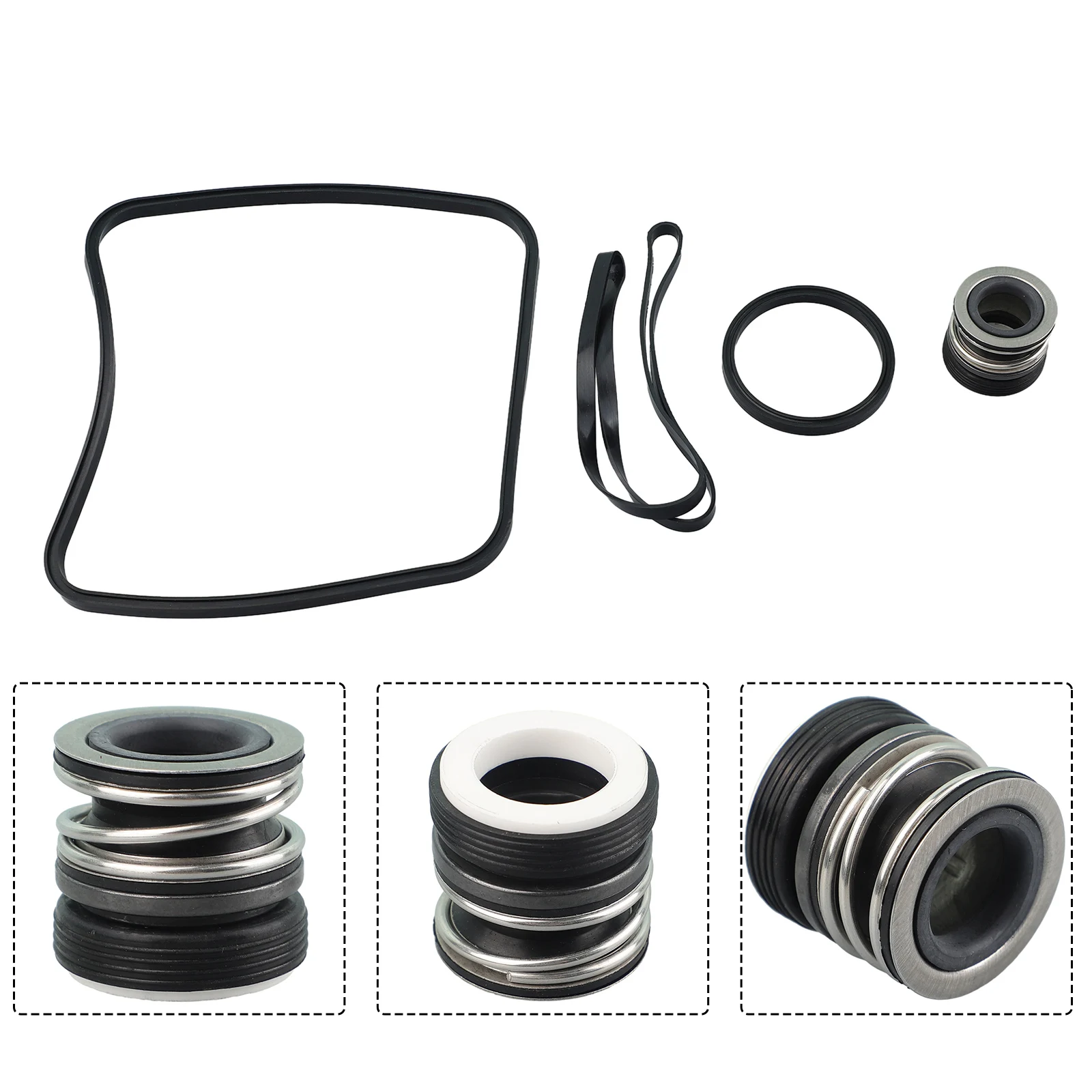 Gasket Seal O-Ring Rebuild Kit For Hayward Pump SP2600 SP1600 SP2600X Repair Replacement For Pump Rebuild Kit 3 Cleaning