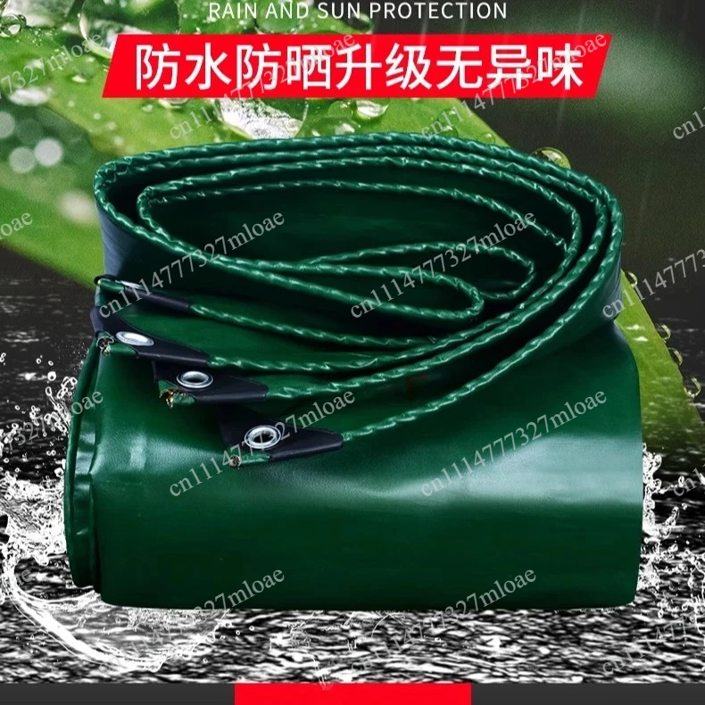 Thickened PVC Waterproof Oilcloth Sunscreen Sunshade Outdoor Rainproof Cloth Truck Knife Scraping Cloth Covering Shed Cloths