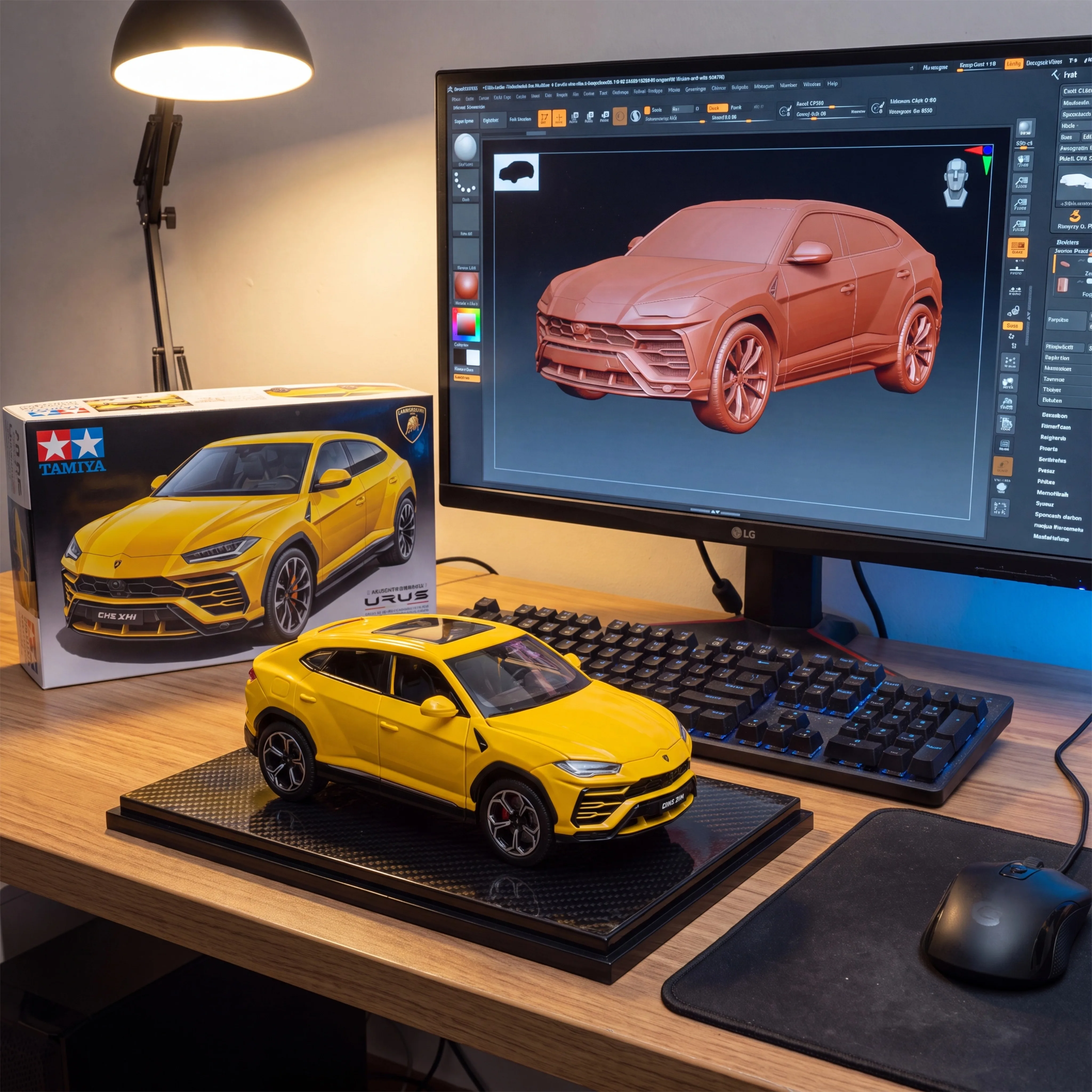 1:24 URUS Automodell-Spielzeug mit Öffnenden Türen, Sound und Licht, Rückziehfunktion, Gummireifen, Fahrzeug für Jugendliche, Besondere Geschenke