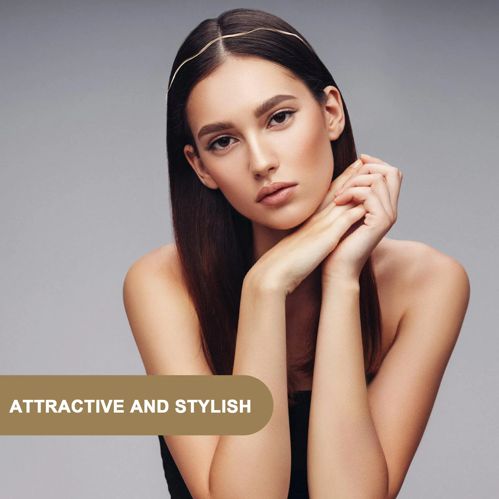 

Набор из 3 волнистых ободков для волос из сплава, стильные и привлекательные головные уборы для женщин и девушек, аксессуар для праздничных и вечерних нарядов