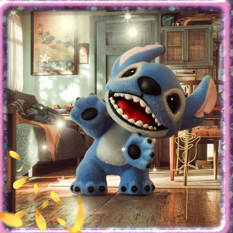 

2025 New Stitch Maomao Adventure Series Blind Box Toy Kawaii Mystery Box Dsktop Model Birthday Bestseller Gift Toy