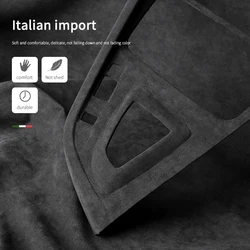 Kungkic Italy Super Suede for Bmw 3 4 Series F30 F32 F34 F36 2013-2019 Lhd Flannel Gear Shift Cover Interior Trim Accessories