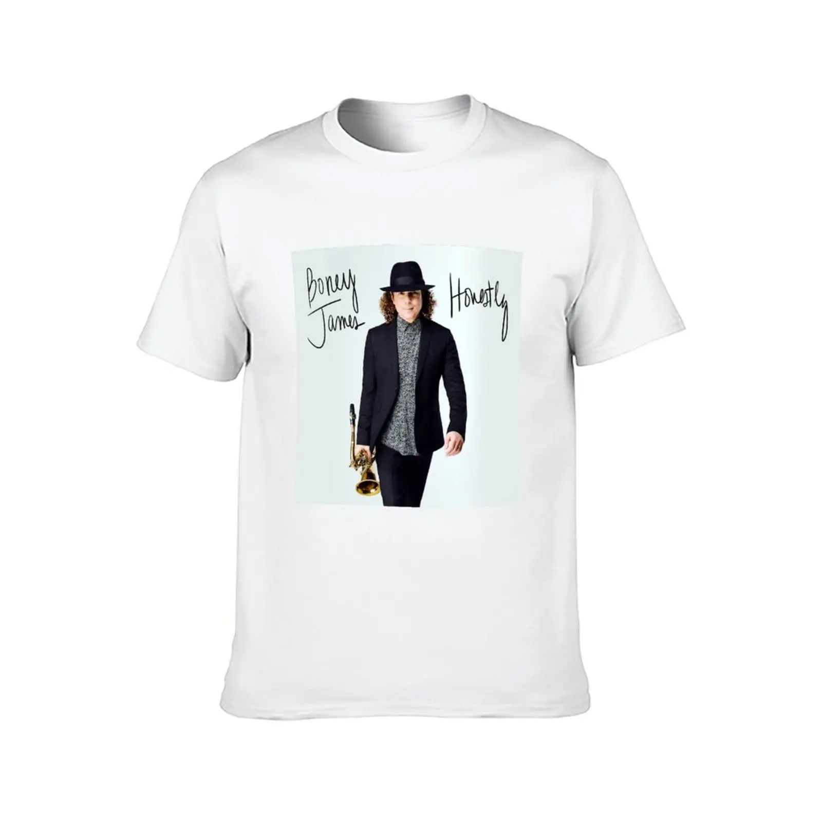 Boney James honestly T-Shirt anime t shirts for man man t shirts for men casual cotton tshirt 100% T-Shirt