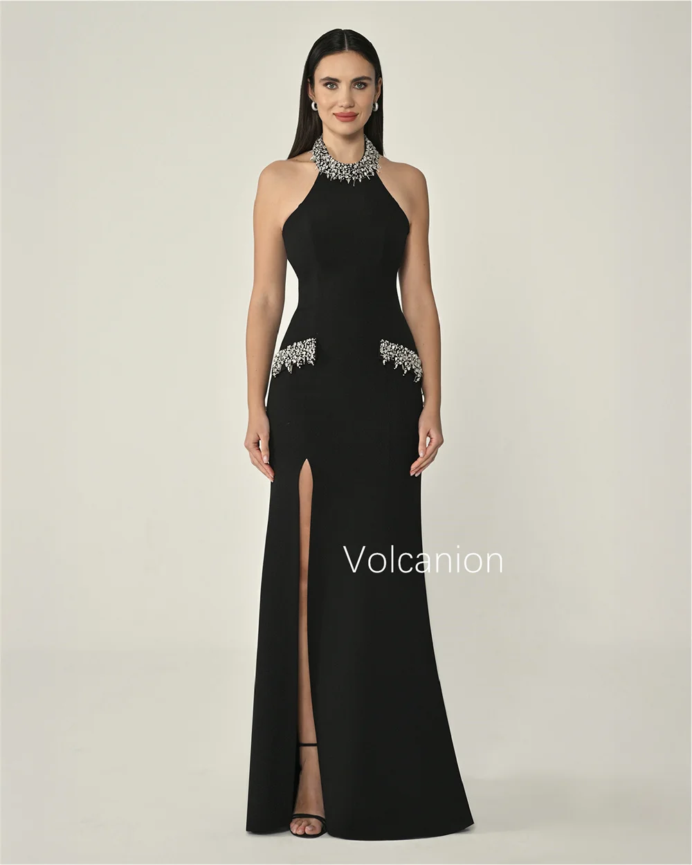 تخصيص جيرسي مطرزة الرسن ألف خط فساتين طويلة مناسبة مخصصة كلاسيكية رائعة عالية الجودة مساء رسمي #3