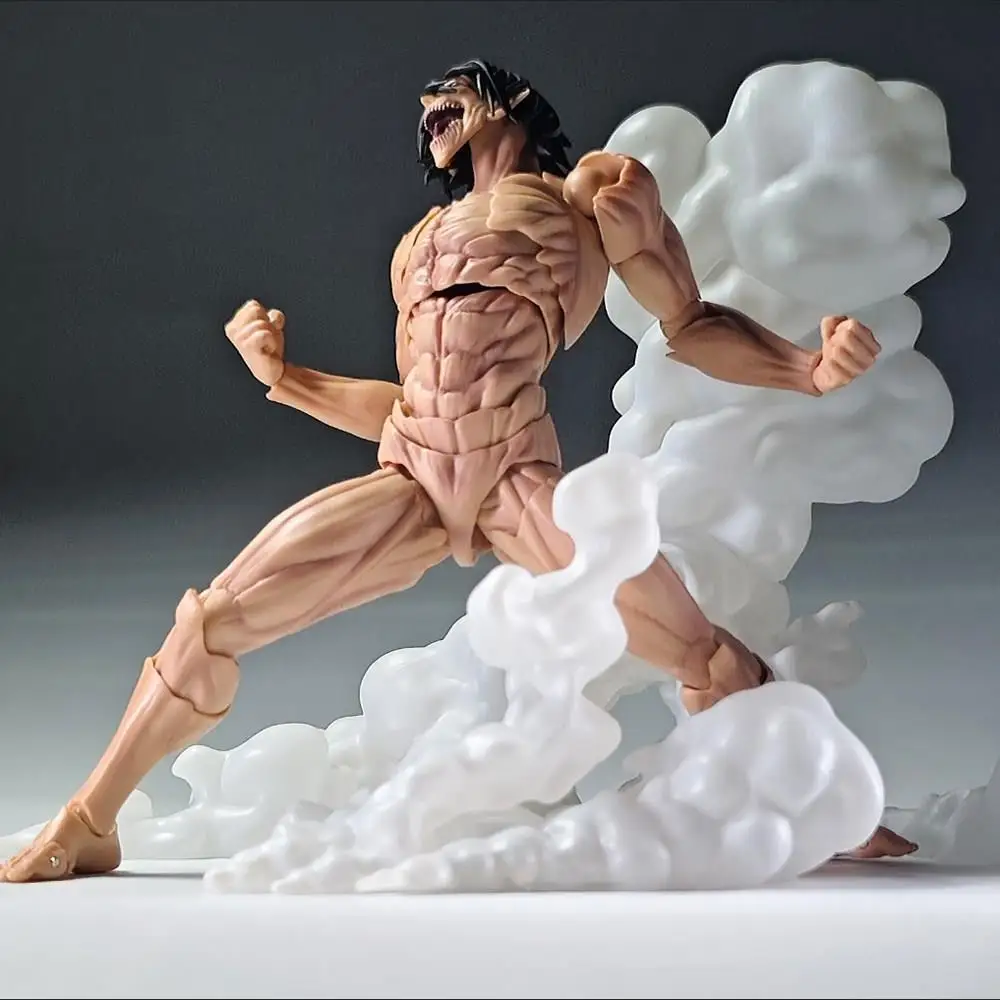 進撃の巨人-コレクタブルフィギュア-エレンの山口部-女性男性ヌードボディアーマー-ジャイアントエフェクトピース-高さ50mm-abs素材