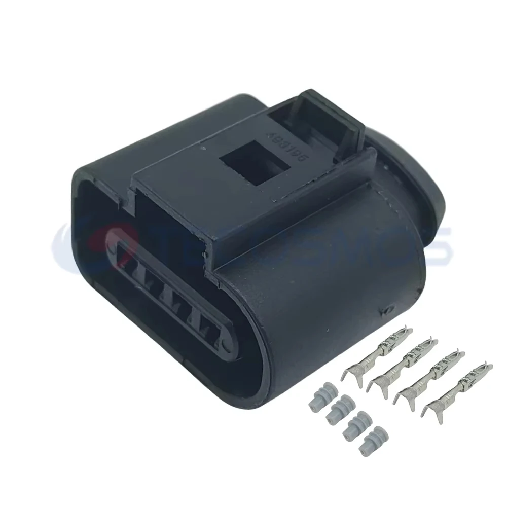 

1/5/10 PCS4 Pin 1.5 Series Female Automotive Coil Extension Adapter Connector Horn Plug Air Inlet Pressure Sensor Plug 1J0973704