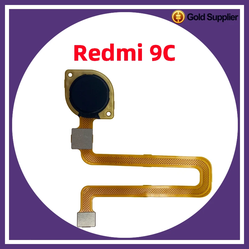 

Оригинальный сканер отпечатков пальцев для Xiaomi redmi 9C, сканер отпечатков пальцев, подключение к материнской плате, кнопка «домой», гибкий кабель