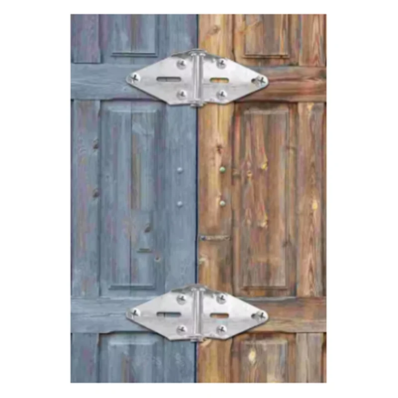 AB61-4 Uds. Bisagra para puerta de garaje, bisagras para armario, resorte Exterior resistente cargado para con pernos de montaje, pantalla automática