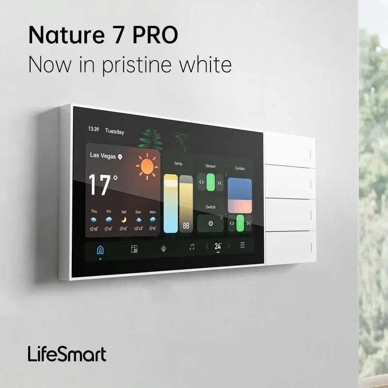 

Nature 7 PRO Smart Home LifeSmart Control Panel Smart Home Control System Gaming Room Decoration Alexa Smart Home