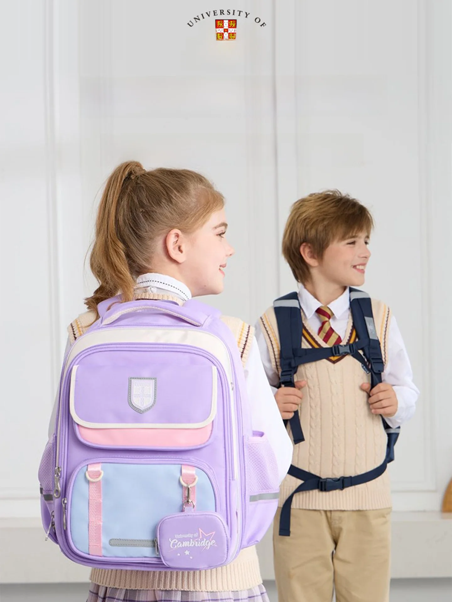borsa-da-scuola-leggera-dell'universita-di-cambridge-per-studenti-delle-scuole-primarie-borsa-a-tracolla-per-ragazzi-e-ragazze-doppio-zaino-dall'estetica-elevata