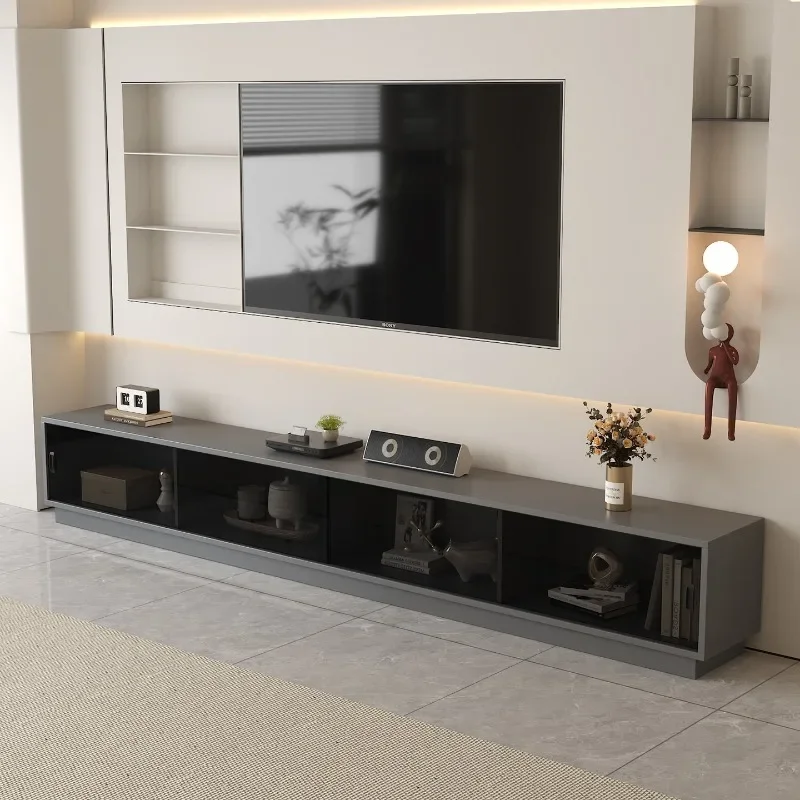 - Media Modular Tv Cabinets Luxury Rustic Floor Storage Tv Cabinets Partitions Rack Muebles Para Salas Mid Century Furniture