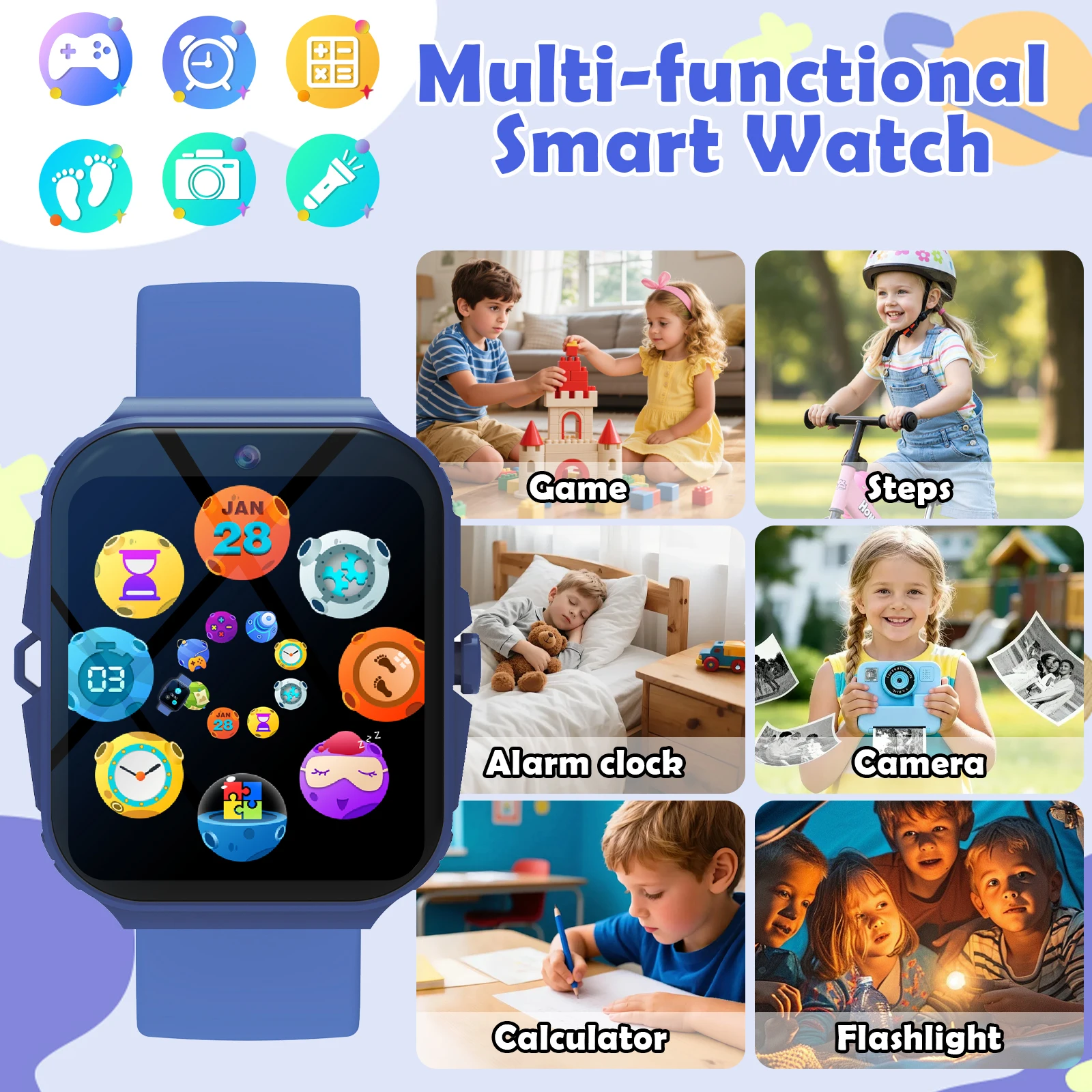 Smart Watch, New Children's Sm - Kids Watches Not Smartwatch 评论和价格