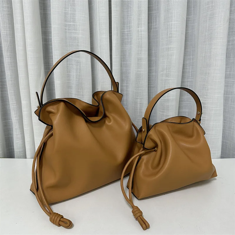 

Designer luxury women's bag, soft leather handbag, mini shoulder bag, crossbody, versatile, fashionable, casual, new style
