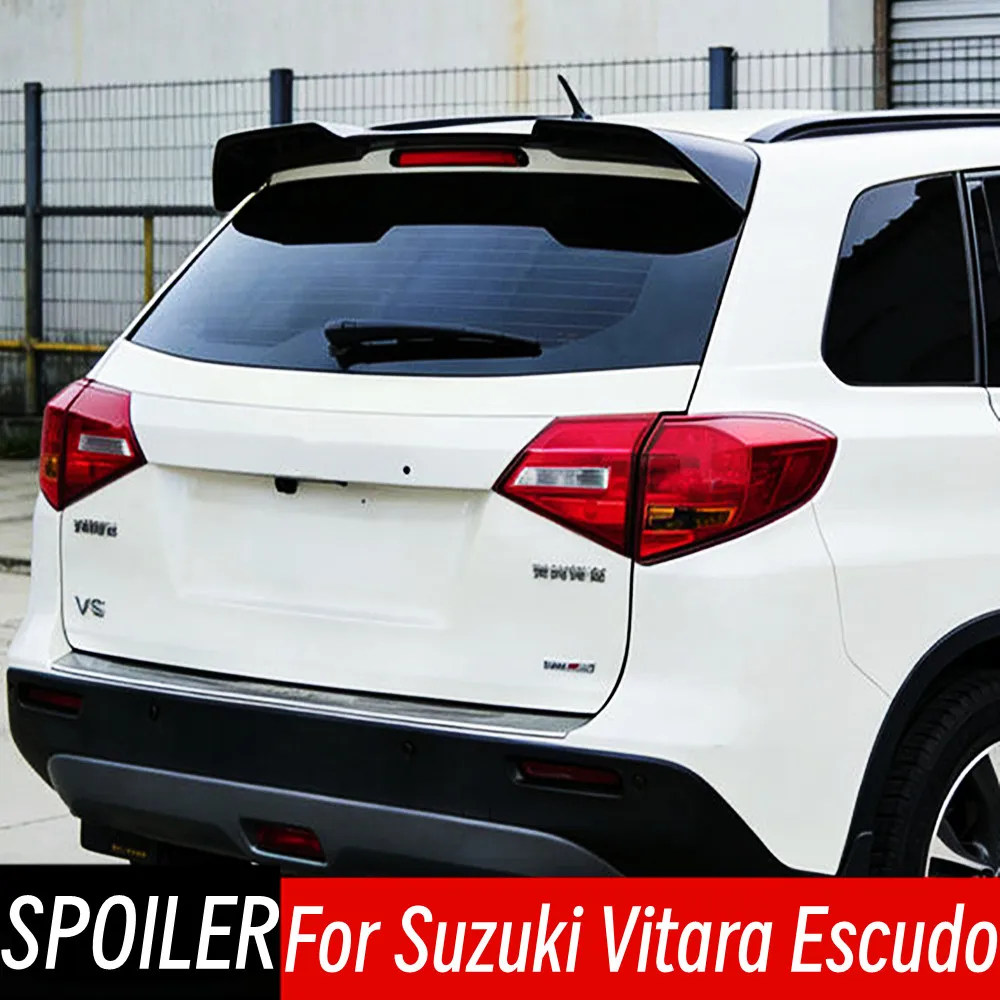 

For Suzuki Vitara Escudo 2016-2022 Bodykit Car Rear Trunk Lid Roof Spoiler Wings ABS Plastic Exterior Tuning Accessories Part