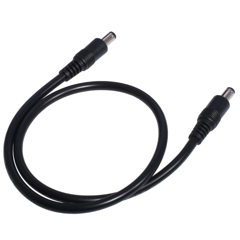 DC 전원 플러그 케이블, 5.5x2.1mm 수-5.5x2.1mm 수 어댑터 커넥터, 와이어 연장 전원 공급 케이블, 라우터용 LED 조명