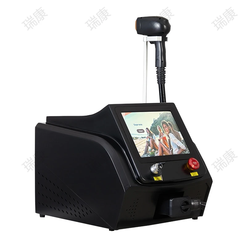 جديد إزالة الشعر الجليد البلاتين 3 الطول الموجي 808 ديود آلة إزالة الشعر بالليزر 808 إزالة آلة مزيل للاستخدام المنزلي 004