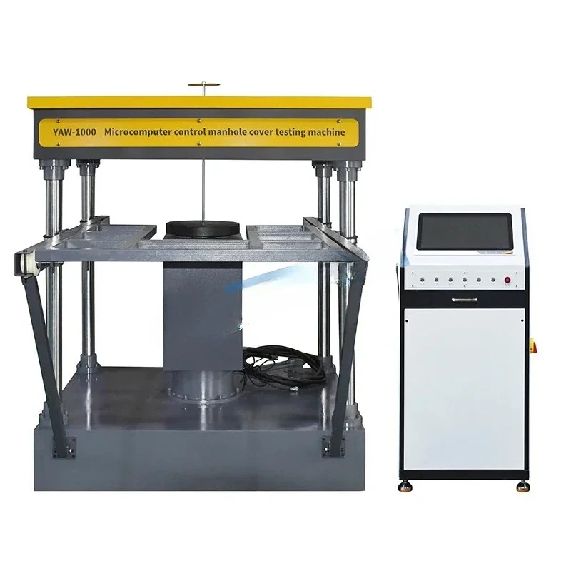 Automatic Hydraulic manhole cover Special pressure testing machine and nondestructive test machine for manhole cover