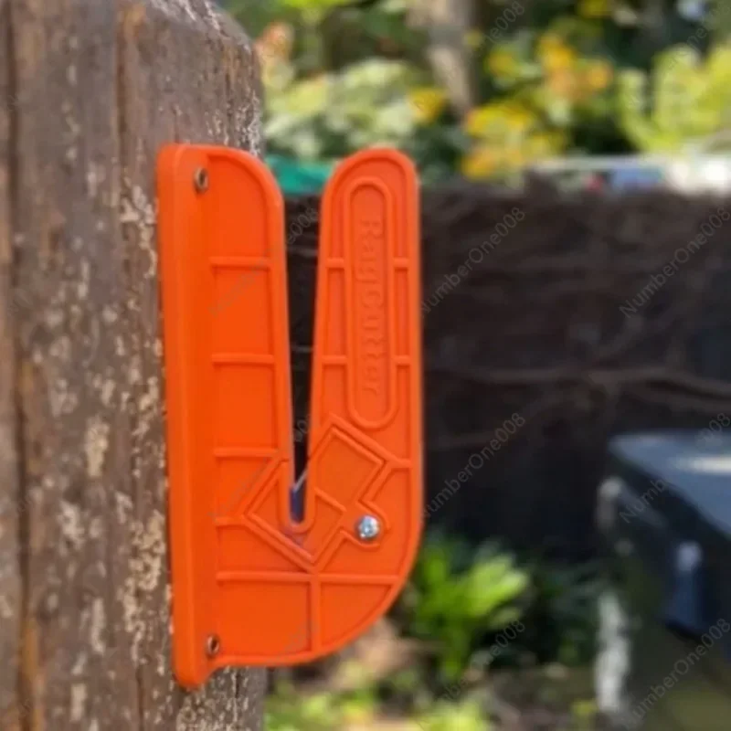 Wall-mounted Orange Cloth Cutter