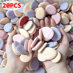 20pcs Mini Finger Air Cushion Puffs Professional Detail Cosmetic Sponge Puff Concealer Wet Dry Use Liquid Foundation Beauty Tool