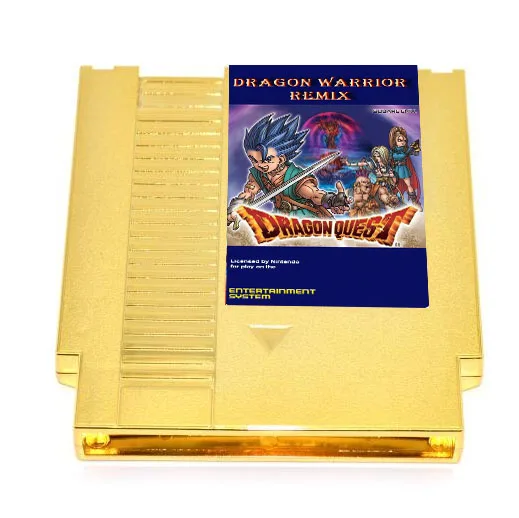 Dragon Warrior Remix 9 in 1 game cartridge for NES, Dragon Warrior I.II.III.IV, Dragon Quest I.II.III.IV