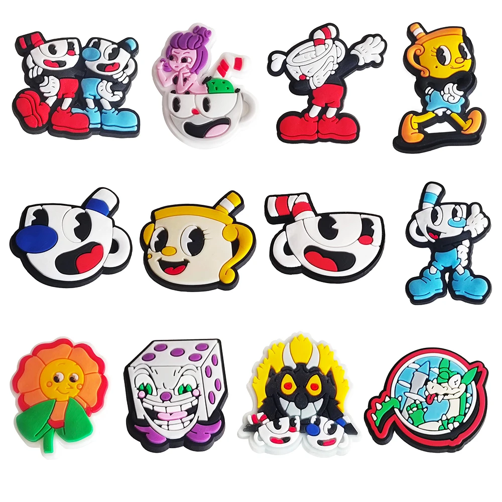 12Pcs Popular Game Shoe Charms Set Shoes Accessories Decorat