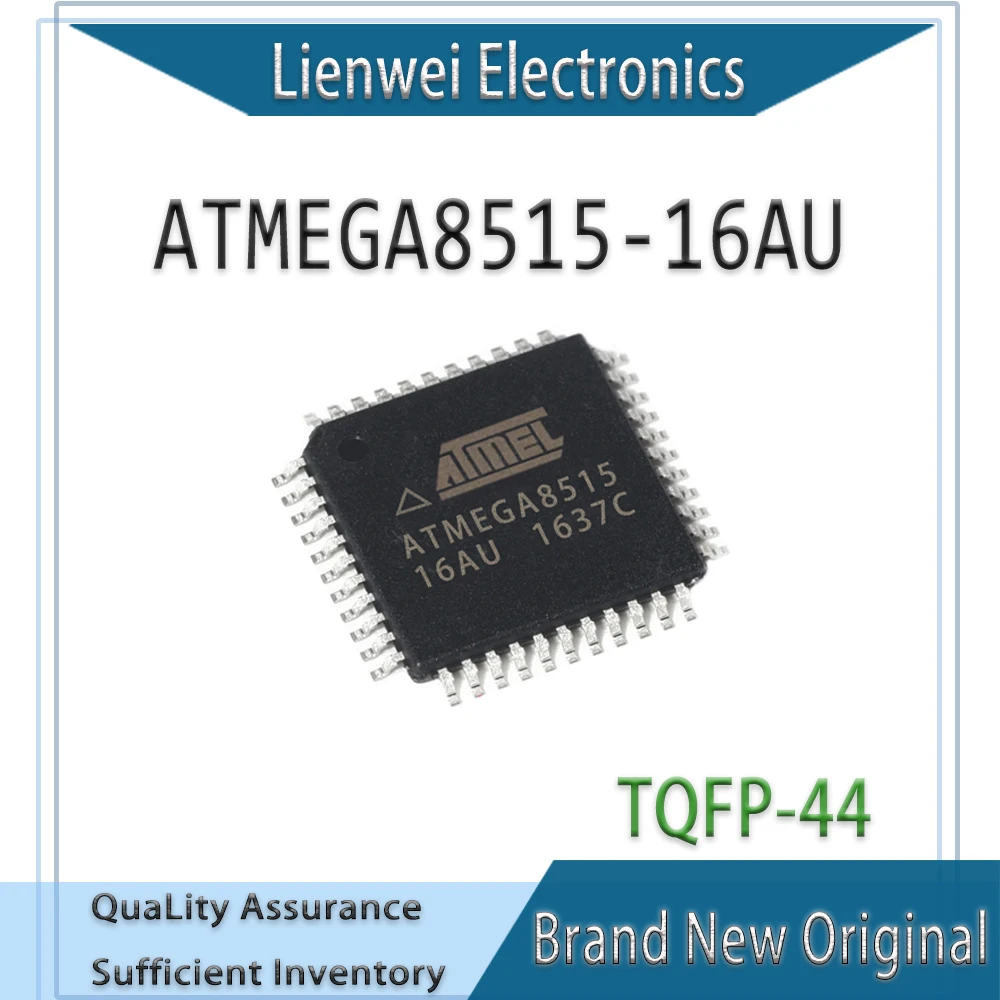 

100% New Original ATMEGA8515 ATMEGA8515-16AU IC MCU Chipset TQFP-44