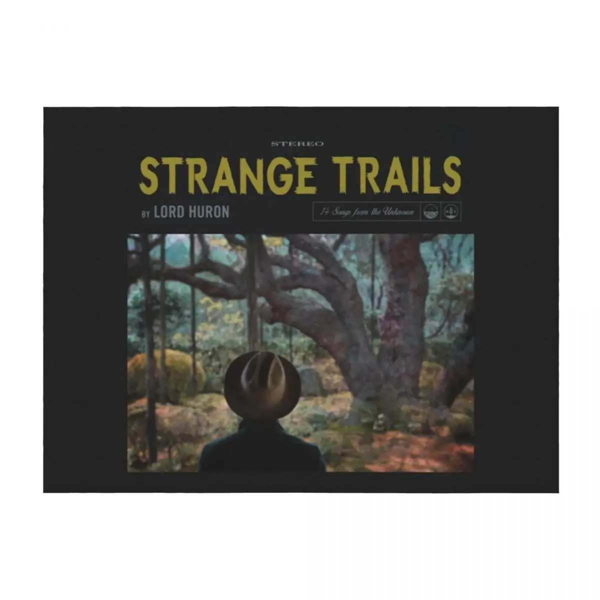 

Strange Trails - Lord Huron Throw Blanket Decoratives Summer Beach christmas gifts Blankets