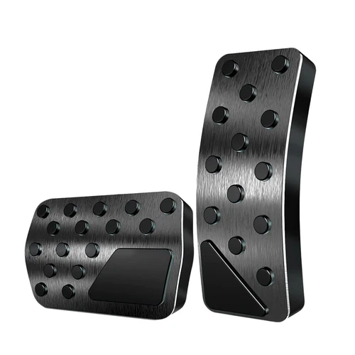 자동차 가스 페달 커버 및 브레이크 페달 커버, 알루미늄 합금, 닷지 듀랑고 2011-2021, 지프 그랜드 체로키 2011-2021, 1 개 