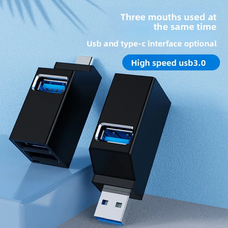 USB Hub Docking Station Splitter One To Three Port USB 2 0 USB 3 0 Hub USB Stick Mobile Phone Computer Charging High Speed