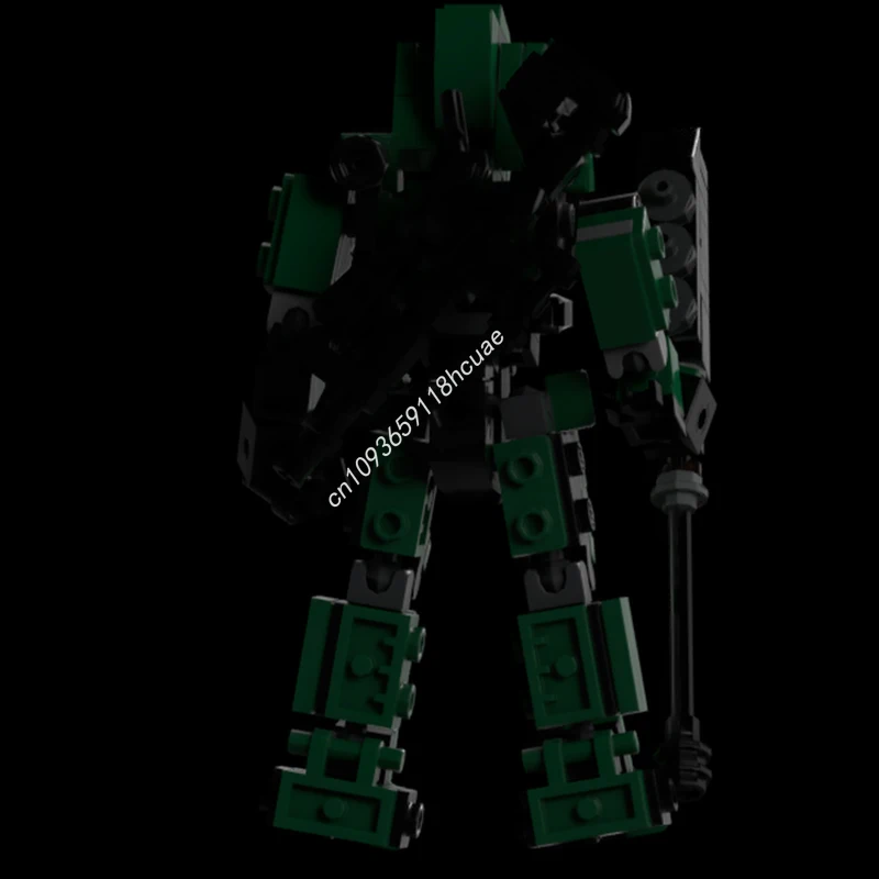 178 pezzi MOC modificato maestro capo creatore modello blocchi di costruzione giocattoli artigianali per bambini architettura creativa educazione regali di Natale