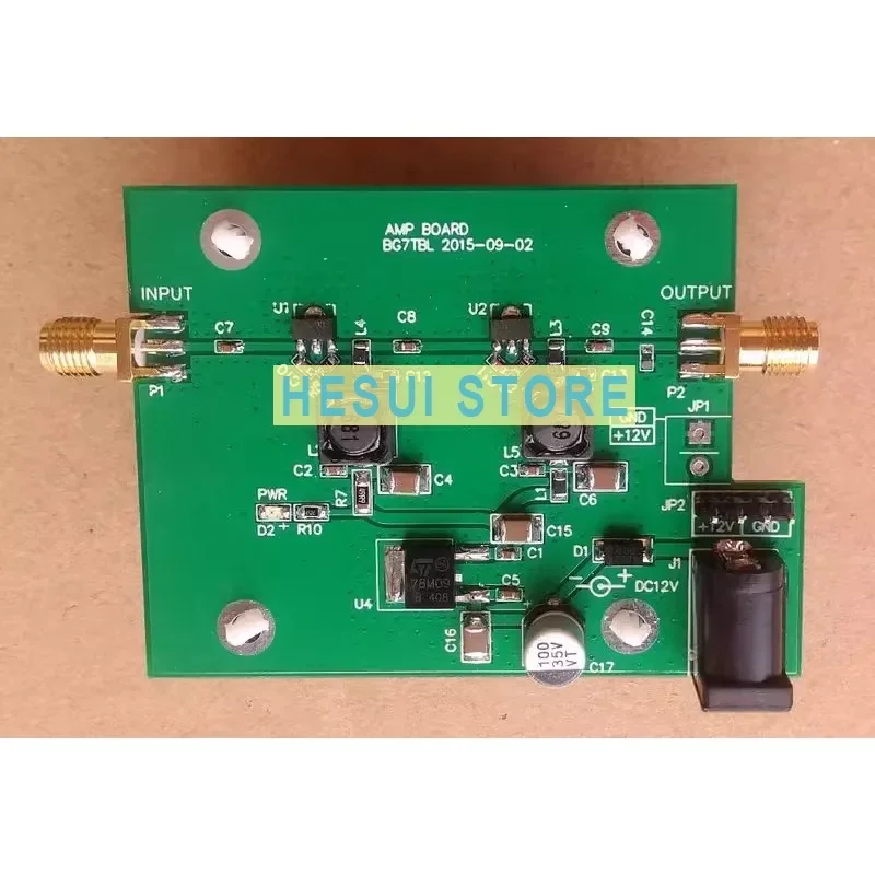 

100K-3G усиление 22 дБ 0,5 Вт 27 дБм широкополосный усилитель мощности