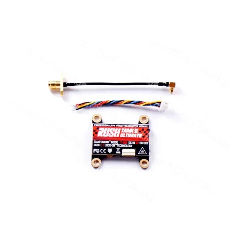 

FPV-передатчик 5,8G 48CH RaceBand Регулируемый VTX с антенным разъемом SMA для гоночного дрона Квадрокоптера FPV очки