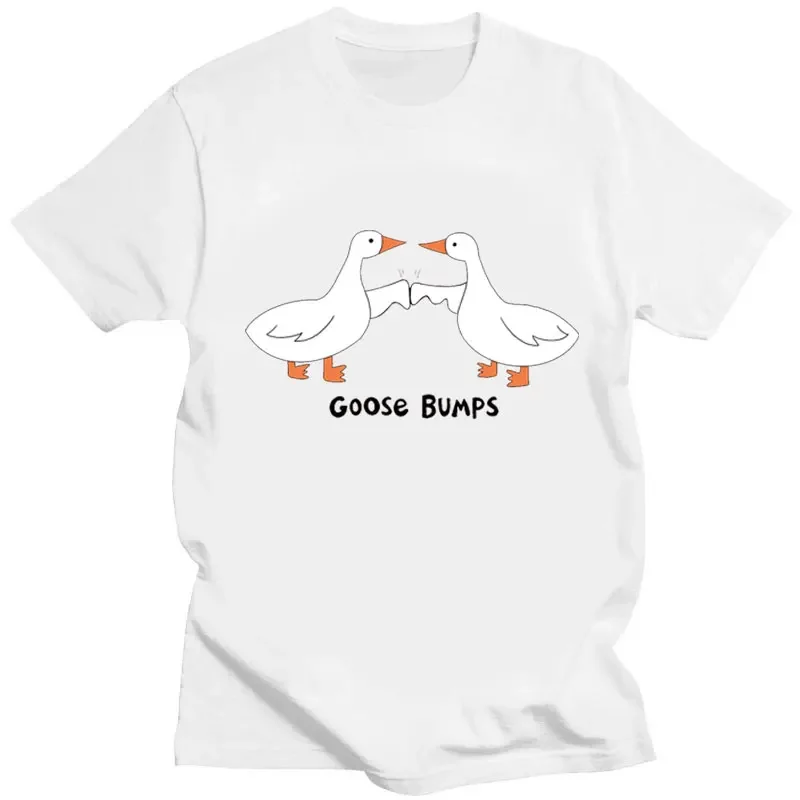 Гусиная рубашка, забавная гусиная рубашка, свитер из модала, новейшая футболка для мужчин и женщин, футболки оверсайз с графическим рисунком в стиле Харадзюку