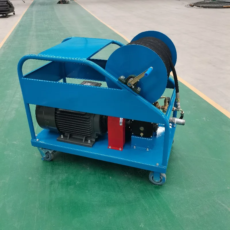 High Pressure Electric Engine Sewer Cleaning Machine
