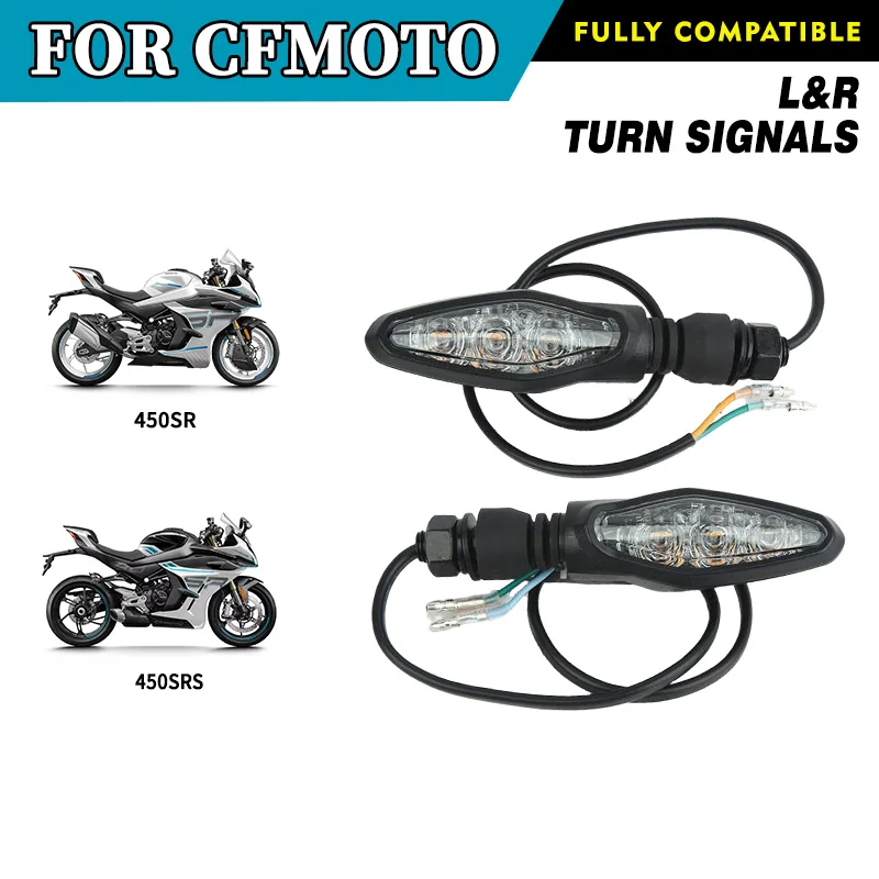 

For CFMOTO 450SR 450SRS L&R Turn Signals Light CF400-6 SR450 Turnning Lamp SRS450 CF400-9 Motorcycle Accessories Original Parts