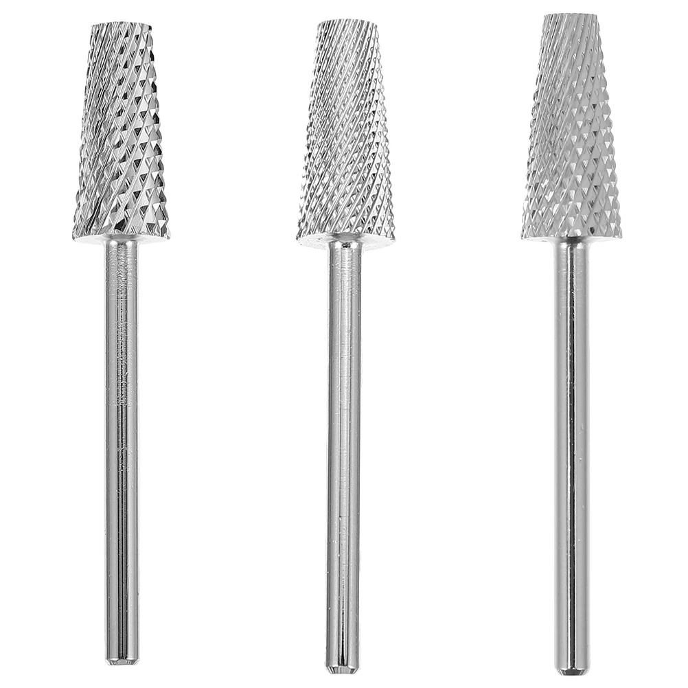 

3pcs WG04 WG05 WG06 Silver Nail Drill Bits Practical Manicure Supplies Electric Nail Grinder Accessories Sanding Disc Set