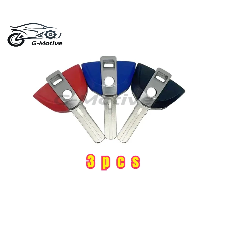 

3pcsFor BMW R1200RT K1600GTL S1000RR R1200GS R1250GS ADV Blank Key Motorcycle Replace Uncut Keys can be placed anti-theft chip