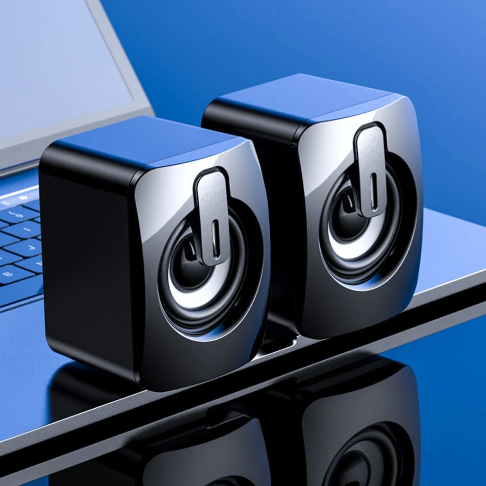 Mini Computer Speaker USB Wired Speakers HIFI Stereo Sound Surround Loudspeaker For PC Laptop Notebook