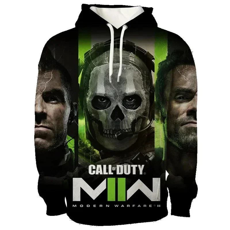 Pop Game Call of Duty Warzone 3D Printed Hoodie Men's and Women's Hooded Pullover Trendy Streetwear youth Sweatshirt Clothing