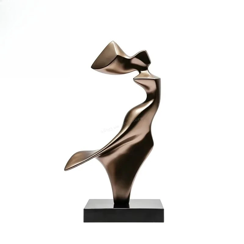 Custom Large Abstract Stainless Steel Body Sculpture Modern Hotel Lobby Art Decor City Landmark Statue