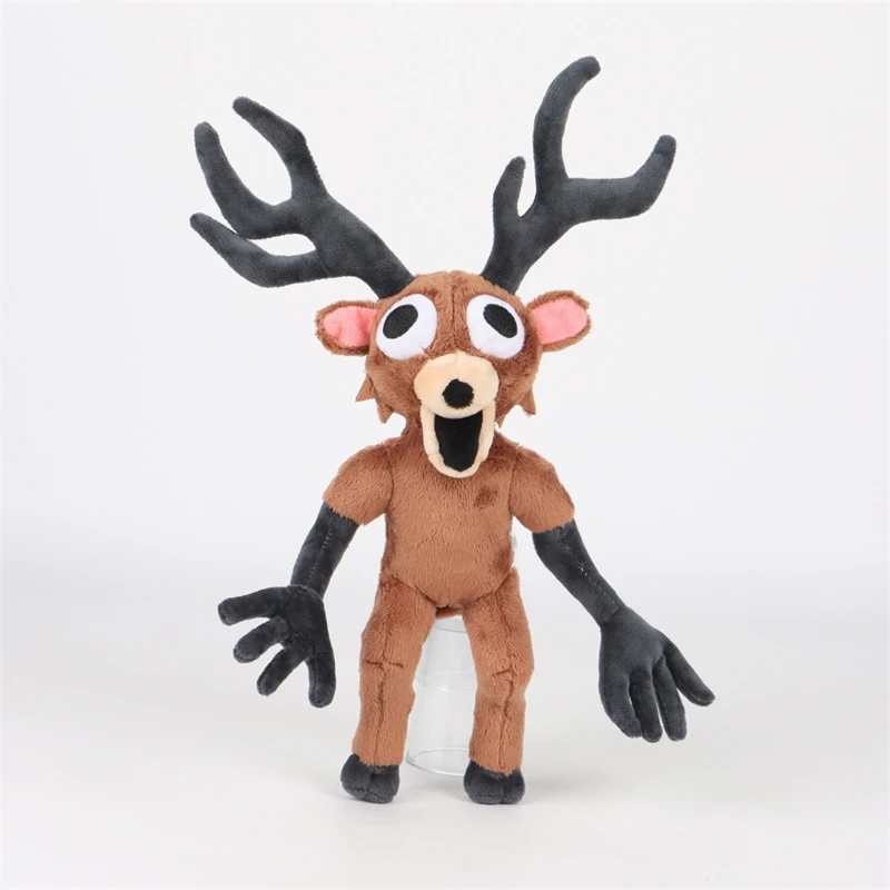Muñeco de peluche de ciervo de 99 noches en el bosque, juguete de juego suave y esponjoso para niños, adolescentes, parejas, regalo de Navidad y Halloween, decoración bonita y acogedora