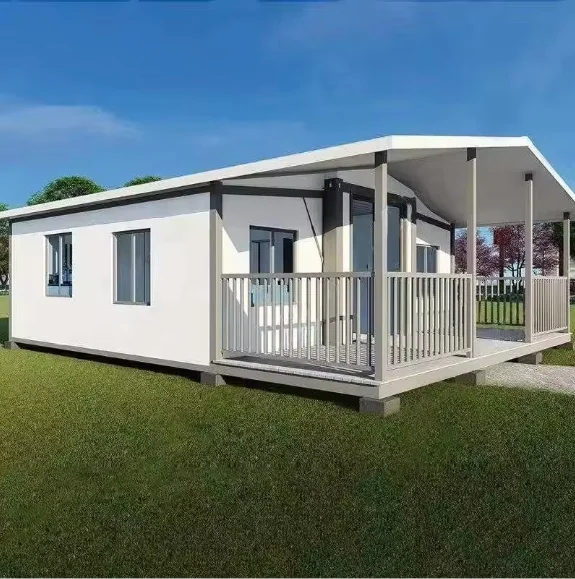 Easy Folding 40 Ft 20 Ft Prefab Container Expandable House Insulated Mobile Prefabricated Home 3 Bedroom With Kitchen tiny house