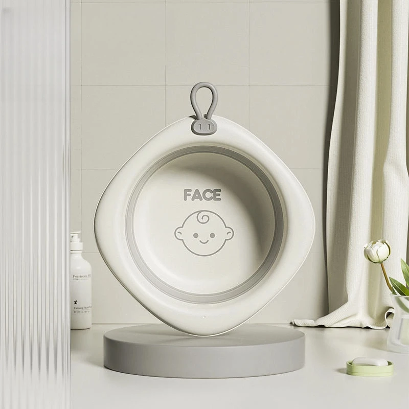 

Foldable Washbasin for Children Portable Washbasin for Newborns Baby Face Foot Washing Basin Washbasin for Children To Wash Fart