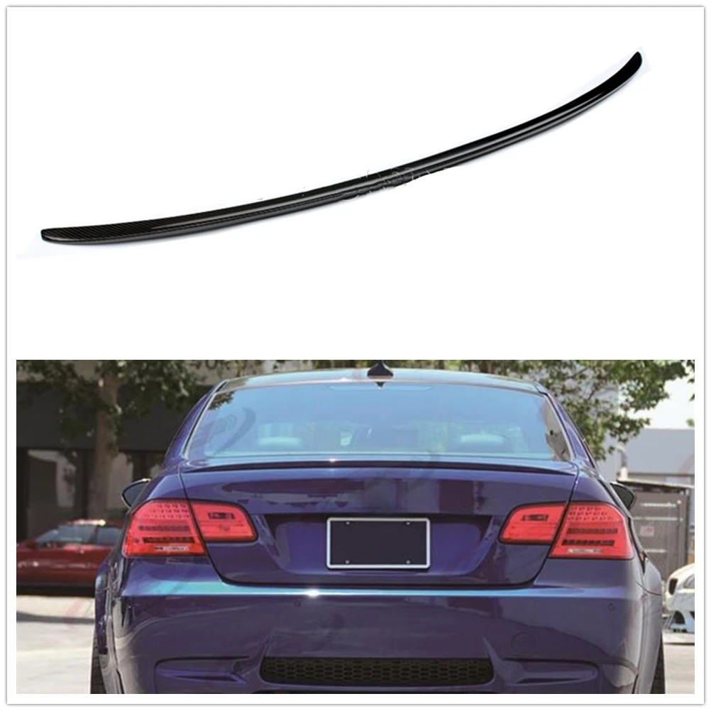 

Car Rear Spoiler Wing Trunk Lid Flap Duckbill Lip Trim Splitter For BMW 3 Series E92 2 Door Coupe & E92 M3 Coupe 2006-2013